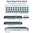 ZOSI 20Pcs Auto Human Tracking Face Vehicle Detection 8MP PoE Security Cameras + 32CH 4K NVR with 8TB HDD - UK Plug - 7