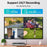 ZOSI 8Pcs AI Human Vehicle Detection Night Vision Remote Access 1080P Outdoor Cameras + 16CH DVR with 2TB HDD - US Plug - 5