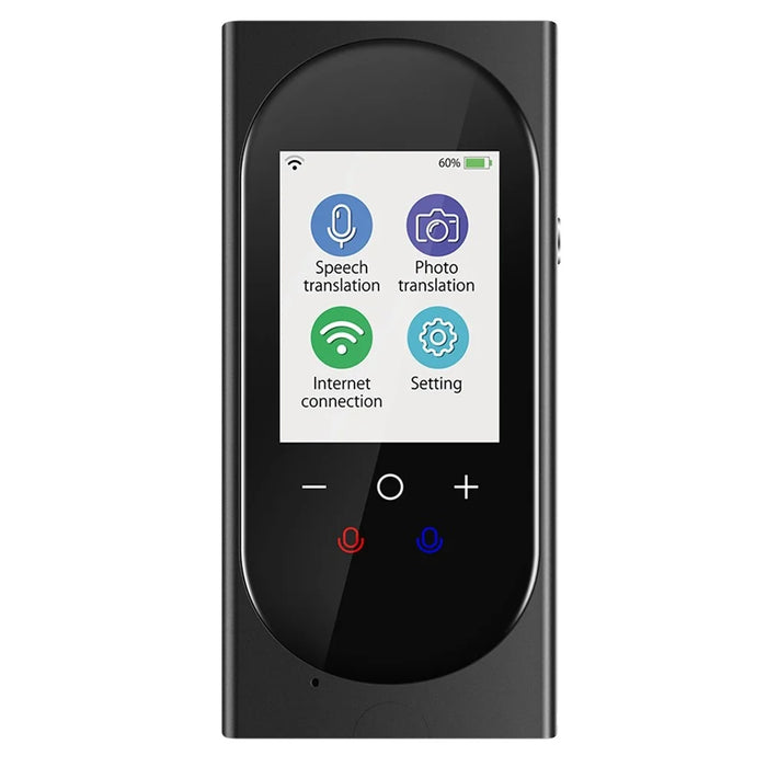 VORMOR T10 4G Offline Language Translation Device USB Rechargeable 106 Languages Instant Two Way AI Voice Translator with 2.4 Inch HD Screen - 2