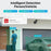 ZOSI 16Pcs Home Business AI Human Vehicle Detection Night Vision 1080P CCTV Cameras + 16CH DVR with 2TB HDD - AU Plug - 3