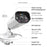 ZOSI 32Pcs AI Detection 2-Way Audio 8MP PoE Security Spotlight Cameras + 32 Channel 4K NVR with 8TB HDD - AU Plug - 4