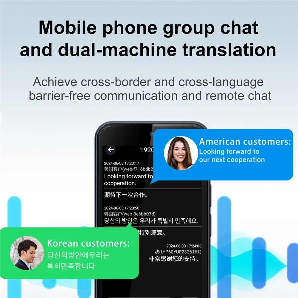 Z9 4.5 inch IPS Full View 4G Translator 13MP Auto Zoom Multilingual Device with Simultaneous  /  Offline  /  Photo  /  Recording Translation - 5