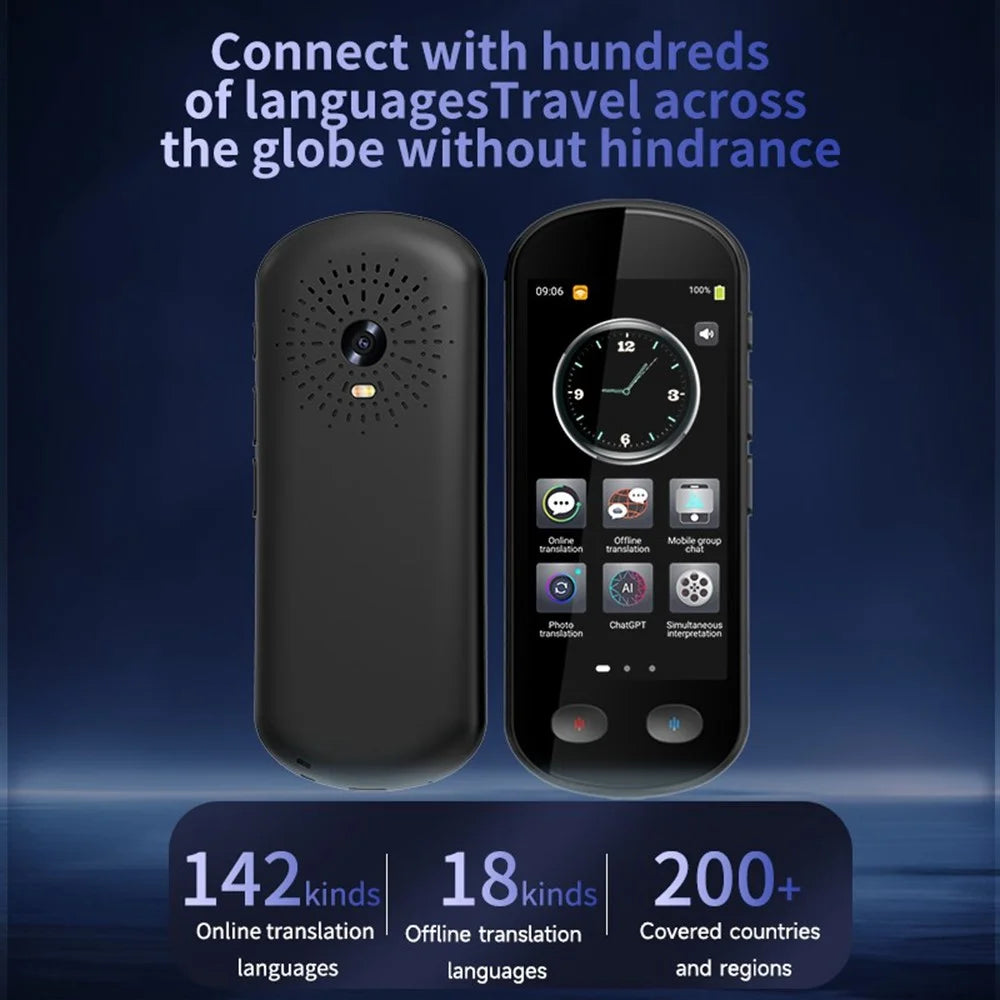 F20 Intelligent Multilingual Translator Device Real-Time Translation Device Offline Mode Supported for Travel Business Meetings - 4
