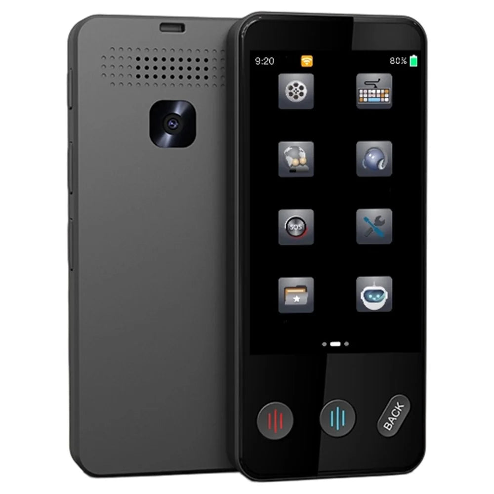 F13 Intelligent Voice Translator Offline Real-Time Translation Device for Travel Oral Language Learning - Black - 1