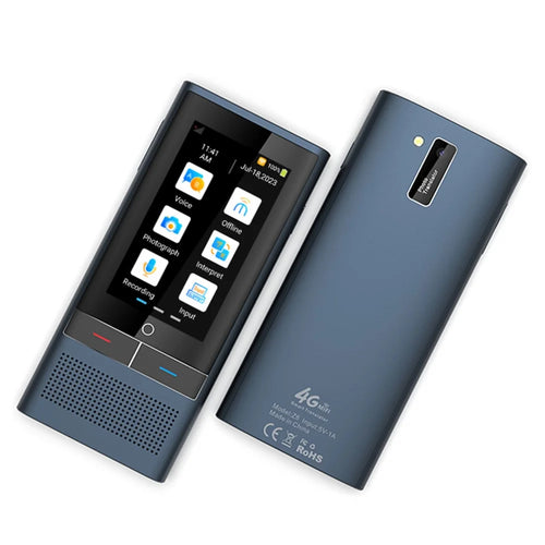 Z6 4G Smart Voice Translator Supporting 138 Languages Two-Way Simultaneous Interpretation Device - 1