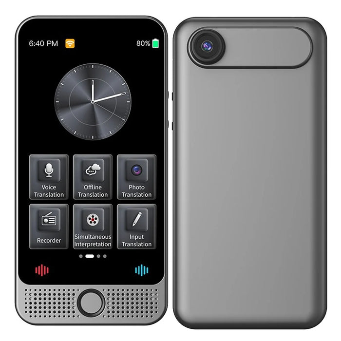 D1 4.0 Inch Display Smart Translator Device 1+16G AI Voice Photo Translation for Travel / Business Offline - 1