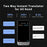 D1 4.0 Inch Display Smart Translator Device 1+16G AI Voice Photo Translation for Travel / Business Offline - 3