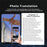 D1 4.0 Inch Display Smart Translator Device 1+16G AI Voice Photo Translation for Travel / Business Offline - 4