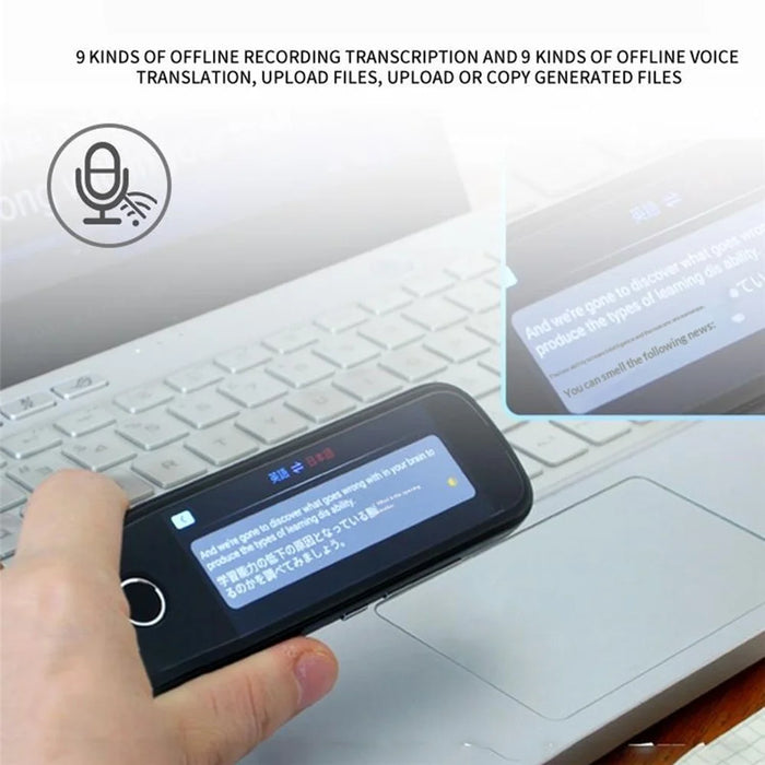 MX7 Smart Offline Scanning Translation Pen 3.5 Inch Photo Scanning Pen Global Voice Interpreter Pen Voice-to-Text Transcription - 5