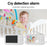 C7-A 4.5 Inch IPS Screen WiFi Baby Monitor Cry Detection Two Way Audio Night Vision Nanny Cam Built-in Lullabies - 7