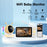C9 WiFi Baby Monitor 5 Inch HD Display Dual Mode Tuya Smart Infant Camera Monitor for Home - White+Yellow - 2