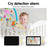 C9 WiFi Baby Monitor 5 Inch HD Display Dual Mode Tuya Smart Infant Camera Monitor for Home - White+Yellow - 4