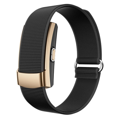 QX Air Smart Health Band Fitness Tracker Heart Rate Blood Oxygen Sleep Monitor IP68 Waterproof Smart Wristband - Black - 1