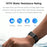 W01 Screenless Smart Band 1ATM Waterproof Heart Rate Blood Oxygen Monitor Sports Wristband - Black - 2