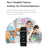 W01 Screenless Smart Band 1ATM Waterproof Heart Rate Blood Oxygen Monitor Sports Wristband - Black - 3