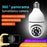 XY-3120S Bulb Shape IP Camera Wireless 2.4G / 4G WiFi Home Security Camera Two-Way Voice Call Webcam Support HD 360-Degree Panoramic Rotation - 4