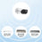 ZOSI 1080P 2MP Add-on Security Camera Compatible with Zosi ZR08VU  /  ZR08VN  /  ZR08JN  /  ZR16FK DVR IP66 Weatherproof Night Vision AI Human Vehicle Detection Safety Camera - White - 7