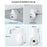 ZOSI 5MP 3K PTZ Security Camera Compatible with Zosi 5MP  /  4K CCTV DVR 360 Degree Pan 90 Degree Tilt HD TVI Wired Outdoor Indoor 65ft Infrared Night Vision One Way Audio Safety Camera - 6