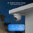 ZOSI PoE Security Camera System with 5MP 8CH NVR and 8Pcs AI Human Vehicle Detection 100ft Night Vision HD Outdoor 4MP IP Cameras (No Hard Drive) - White - 4