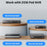 ZOSI C220 1Pc 4K UHD 8MP PoE Add-On IP Camera AI Person  /  Vehicle Detection Two-Way Audio Night Vision Security Cam - White - 5
