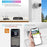 ZOSI 1Pc 4K PoE Add on Security Camera with Person Vehicle Detection Sound Light Alarm 2 Way Audio 8MP Dome IP Cam - White - 2