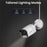 ZOSI C186 4K PoE Security Camera Compatible with Zosi 4K PoE NVR Aurora Lux True Color Night Vision 8MP Outdoor Indoor IP66 Waterproof AI Person Vehicle Detection Two-Way Audio IP Camera - White - 4