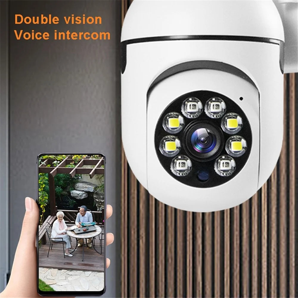 XY-31SZ 2.4G Wireless Camera Home Security Monitor Camera with HD Night Vision 360-Degree Panoramic Surveillance Camera Support Mobile Phone Connection - EU Plug - 2