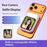 T7 Magnetic Selfie Screen Wireless Phone Rear Camera Display Mirror for Live Streaming - White - 4