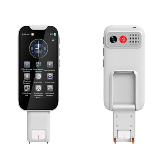 F17 AI Scan Translator Pen 143 Languages Online for Travel Business Voice Translation Device - White - 2