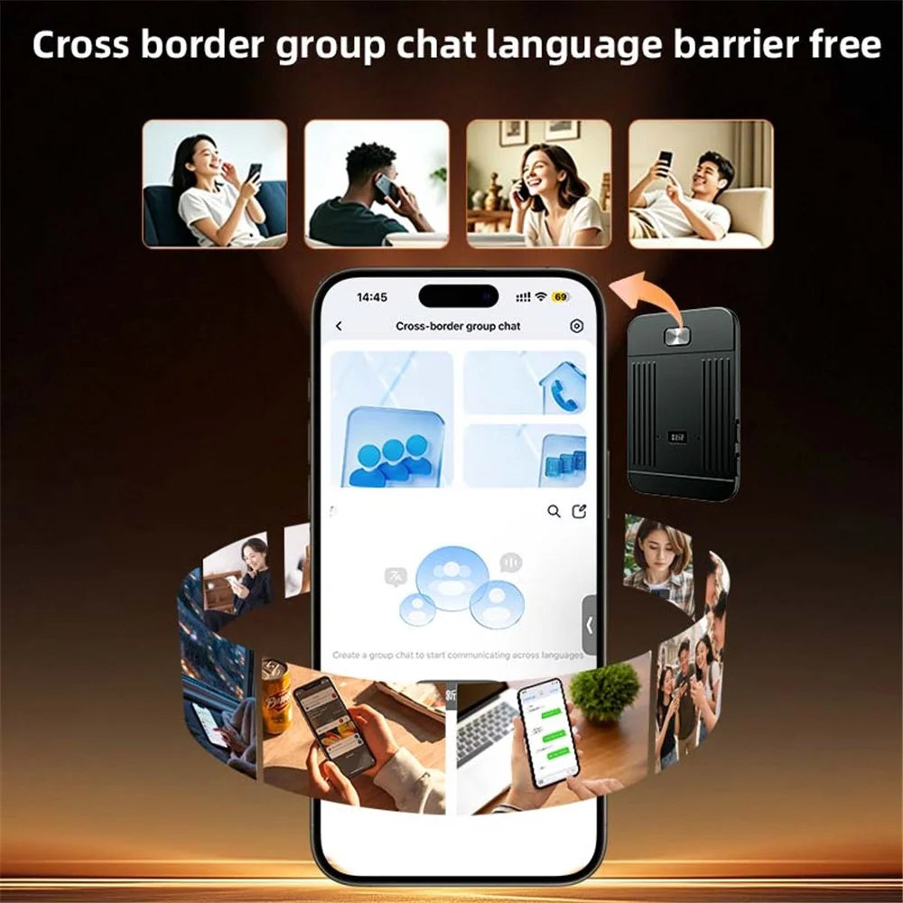 T15 AI Translator 147 Languages Online Translation Smart Transcription Mind Map for Video Call - 4