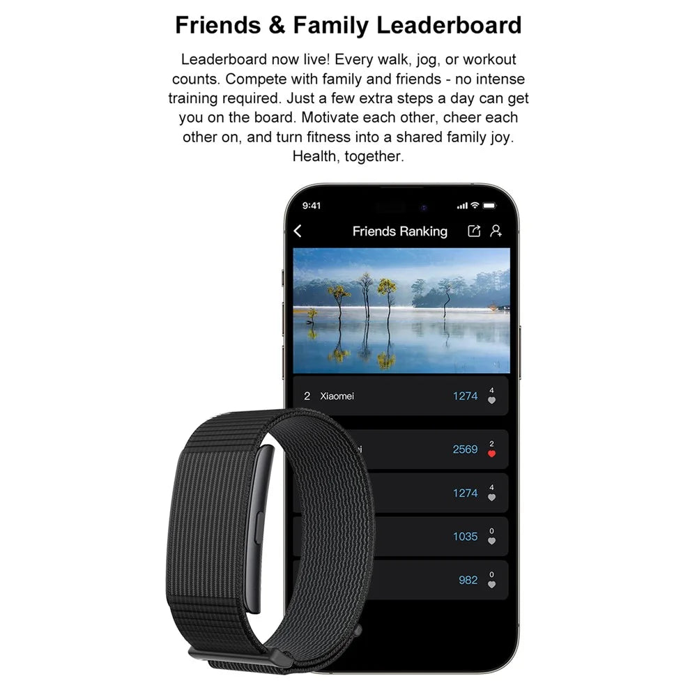 Y28C Screenless Smart Wristband Waterproof Fitness Tracker Blood Oxygen Heart Rate Health Monitor - Black - 6