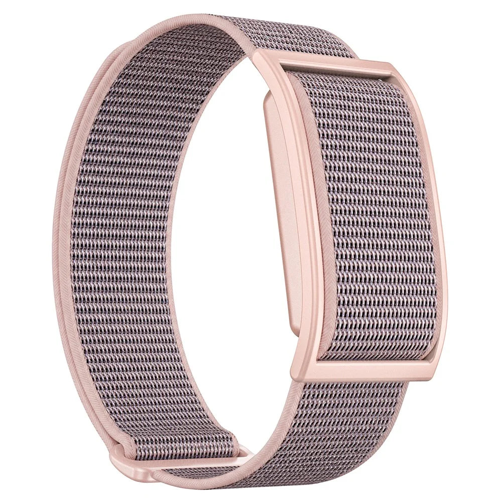 LC116 Screenless Smart Wristband Fitness Tracker Heart Rate Blood Oxygen Sleep Monitor Bluetooth-Compatible 1ATM Waterproof - Pink - 2