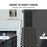 WF005-708BD Wireless Doorbell Camera 2.4G WiFi Door Bell with Motion Detector, Night Vision, 2-Way Audio, 128G TF Card Storage - Black - 3