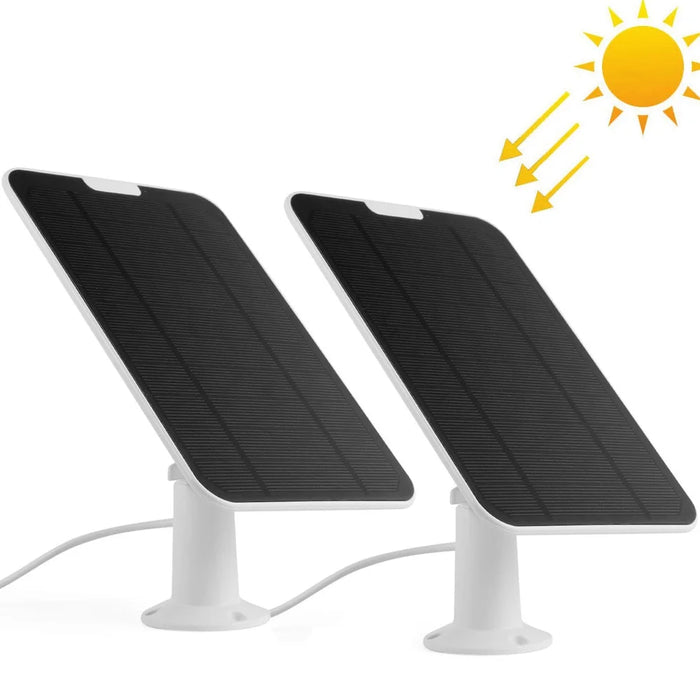 4W USB Solar Panel for Security Camera, Waterproof Solar Charger for Camera with 360-Degree Adjustable Mounting - 7