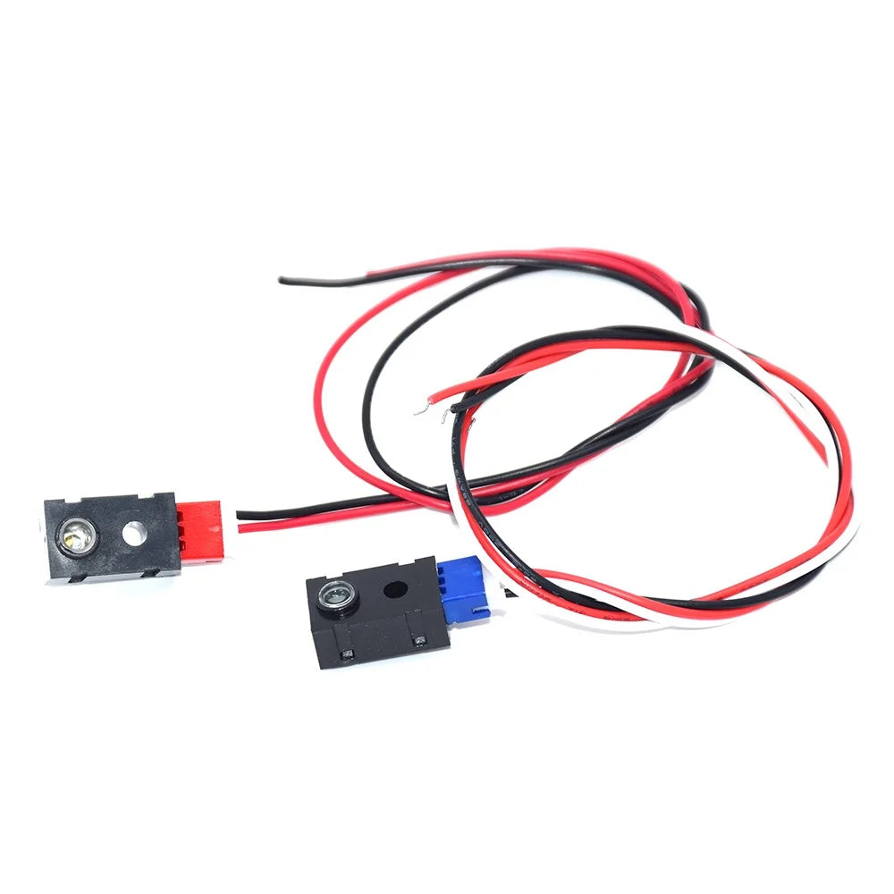2Pcs Infrared Beam Sensor Detector Alarm Photocell Photoelectric Switch DC 12-24V Light Control Switch Detect Distance 2m - Normal Close - 3