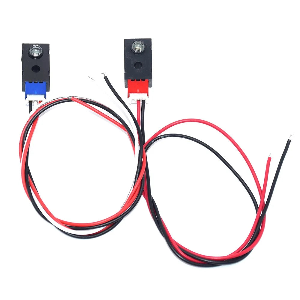 2Pcs Infrared Beam Sensor Detector Alarm Photocell Photoelectric Switch DC 12-24V Light Control Switch Detect Distance 2m - Normal Close - 4