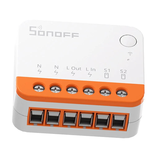 SONOFF MINIR4 WiFi Smart Switch Module Zero Fire Modified Parts Mini WiFi Voice Remote Control Home Switch - 1