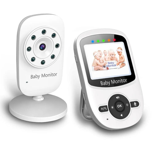 SM24 2.4Ghz Wireless Video Baby Monitor 2.4-inch Two-Way Voice Camera for Indoor Surveillance  - EU Plug - 1