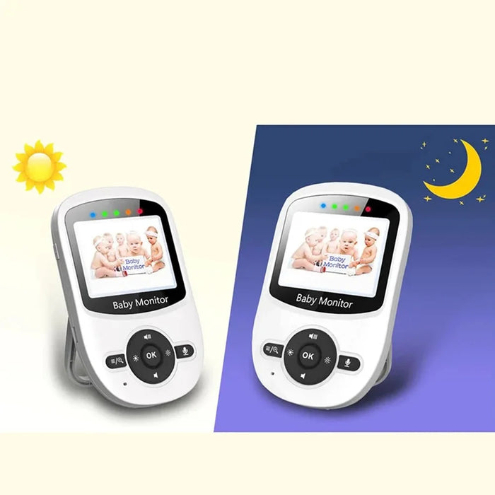 SM24 2.4Ghz Wireless Video Baby Monitor 2.4-inch Two-Way Voice Camera for Indoor Surveillance  - EU Plug - 4