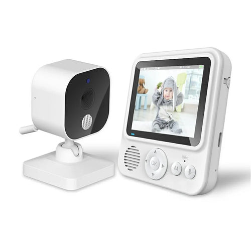 ABM900 Baby Monitor 2.8 inch Indoor Security Camera Two-Way Audio, Lullabies - US Plug - 1