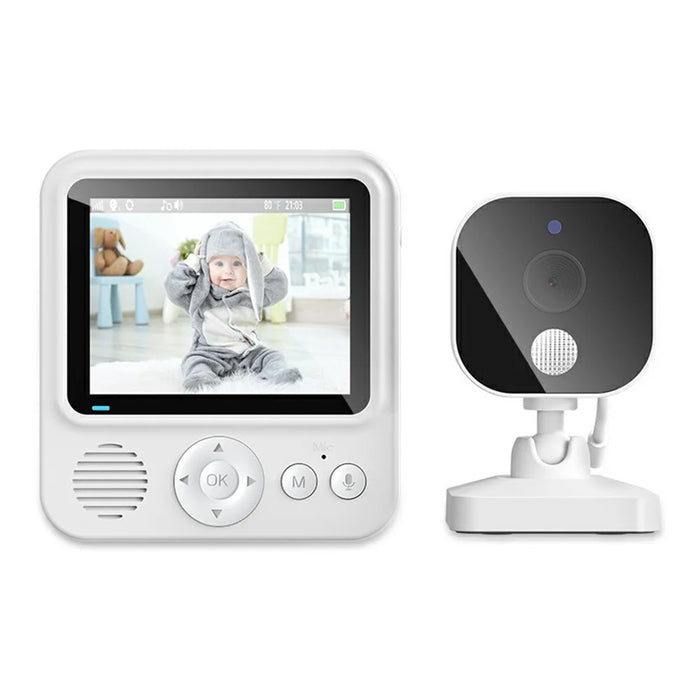 ABM900 Baby Monitor 2.8 inch Indoor Security Camera Two-Way Audio, Lullabies - US Plug - 2