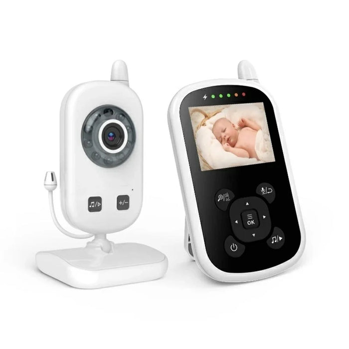 UU24 2.4-inch LCD Baby Monitor Temperature Detection 2 Way Voice Built-in Lullabies Baby Security Camera - US Plug - 7