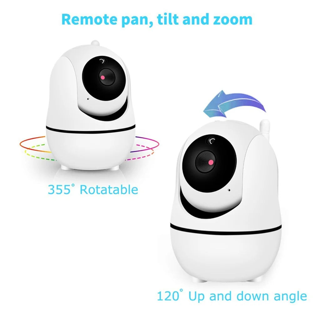 SM32PTA 3.5-inch Baby Monitor Two-Way Audio Night Vision Surveillance Camera - US Plug - 7