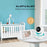D031 3.2-inch LCD Baby Monitor 2 Way Voice Built-in Lullabies Home Baby Security Camera - Blue / EU Plug - 3