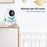 D031 3.2-inch LCD Baby Monitor 2 Way Voice Built-in Lullabies Home Baby Security Camera - Blue / EU Plug - 5