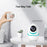D031 3.2-inch LCD Baby Monitor 2 Way Voice Built-in Lullabies Home Baby Security Camera - Blue / EU Plug - 6