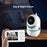 D031 3.2-inch LCD Baby Monitor 2 Way Voice Built-in Lullabies Home Baby Security Camera - Blue / EU Plug - 7