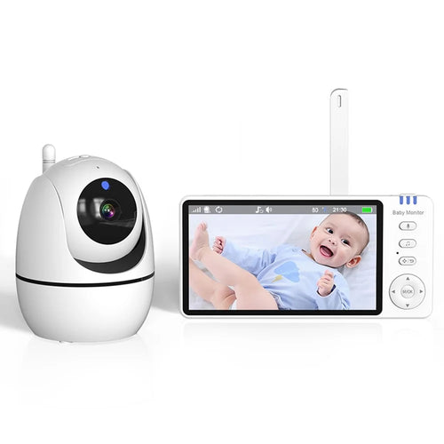 ABM501 5 Inch Video Baby Monitor 2.4G Wireless Two Way Audio Night Vision Security Camera - US Plug - 1