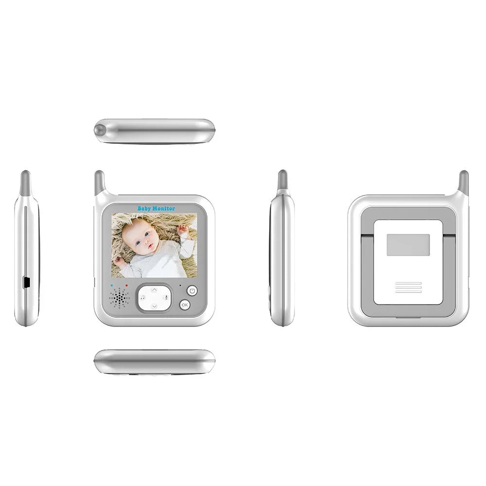 VB607 Baby Safety Monitor 3.2inch Wireless Digital Monitor Two-way Intercom Room Temperature Detection - US Plug - 6