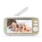 VB803 5-inch Baby Monitor Built-in Lullabies PTZ Rotation HD Baby Security Camera - US Plug - 4